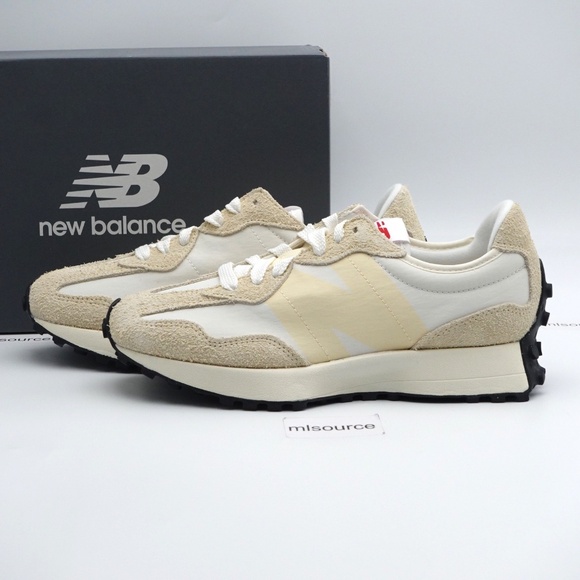 New Balance Shoes - NEW Women's New Balance 327 Suede Sneakers WS327UE Angora/Sea Salt